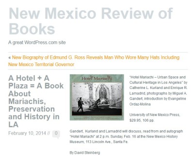 A Hotel + A Plaza = A Book About Mariachis, Preservation and History in LA I New Mexico Review of Books_nmreviewofbooks_crop